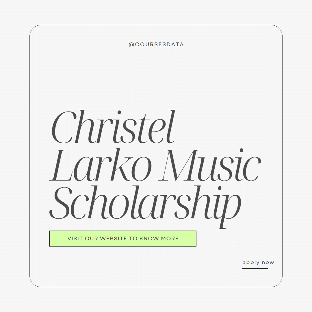 Christel Larko Music Scholarship: Empowering Aspiring Musicians to Excel