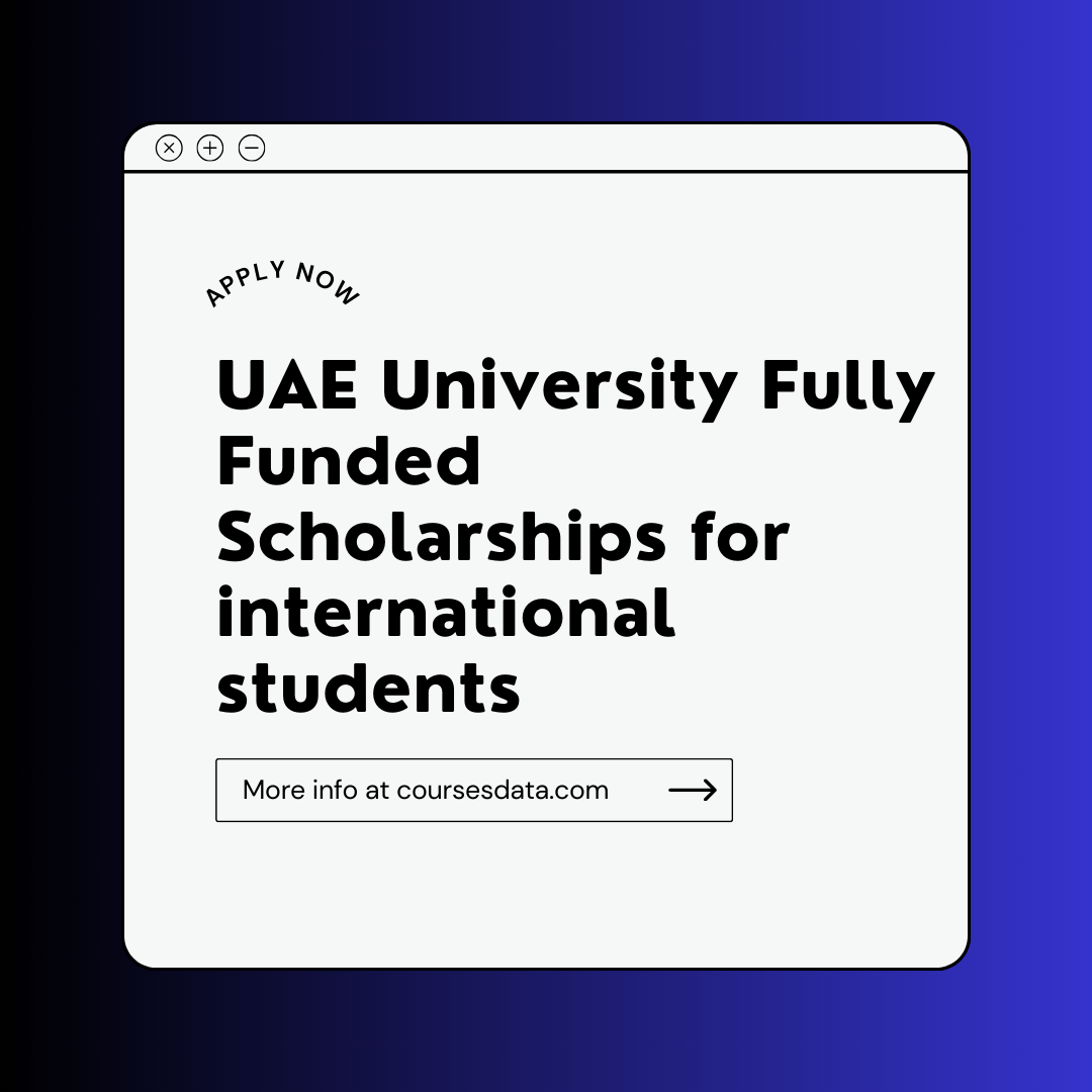 UAE University Fully Funded Scholarships for international students