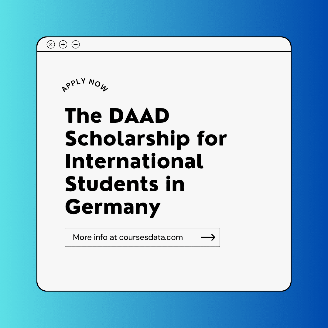 The DAAD Scholarship for International Students