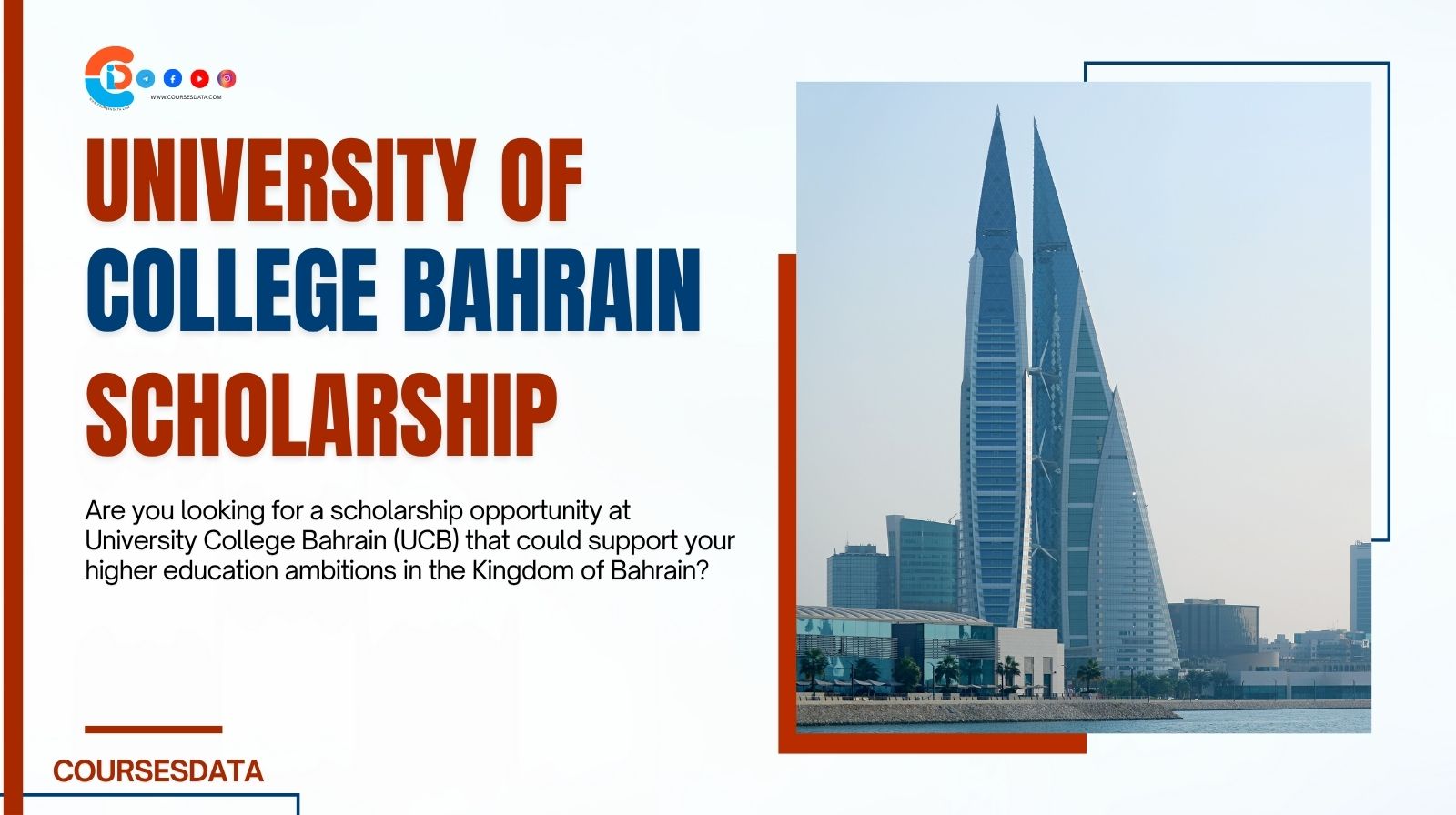 University College Bahrain Scholarship