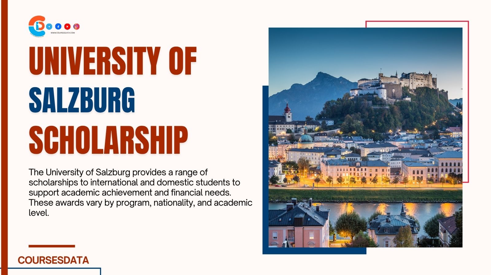 University of Salzburg Scholarship