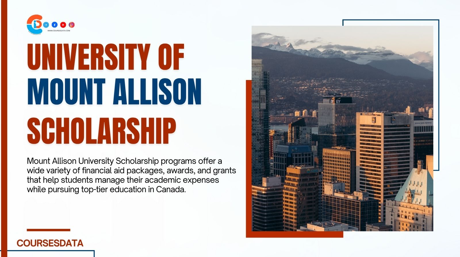 Mount Allison University Scholarship