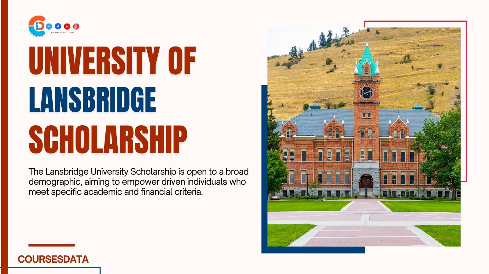 Lansbridge University Scholarship