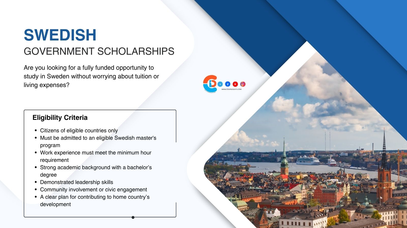 Swedish Institute Scholarship