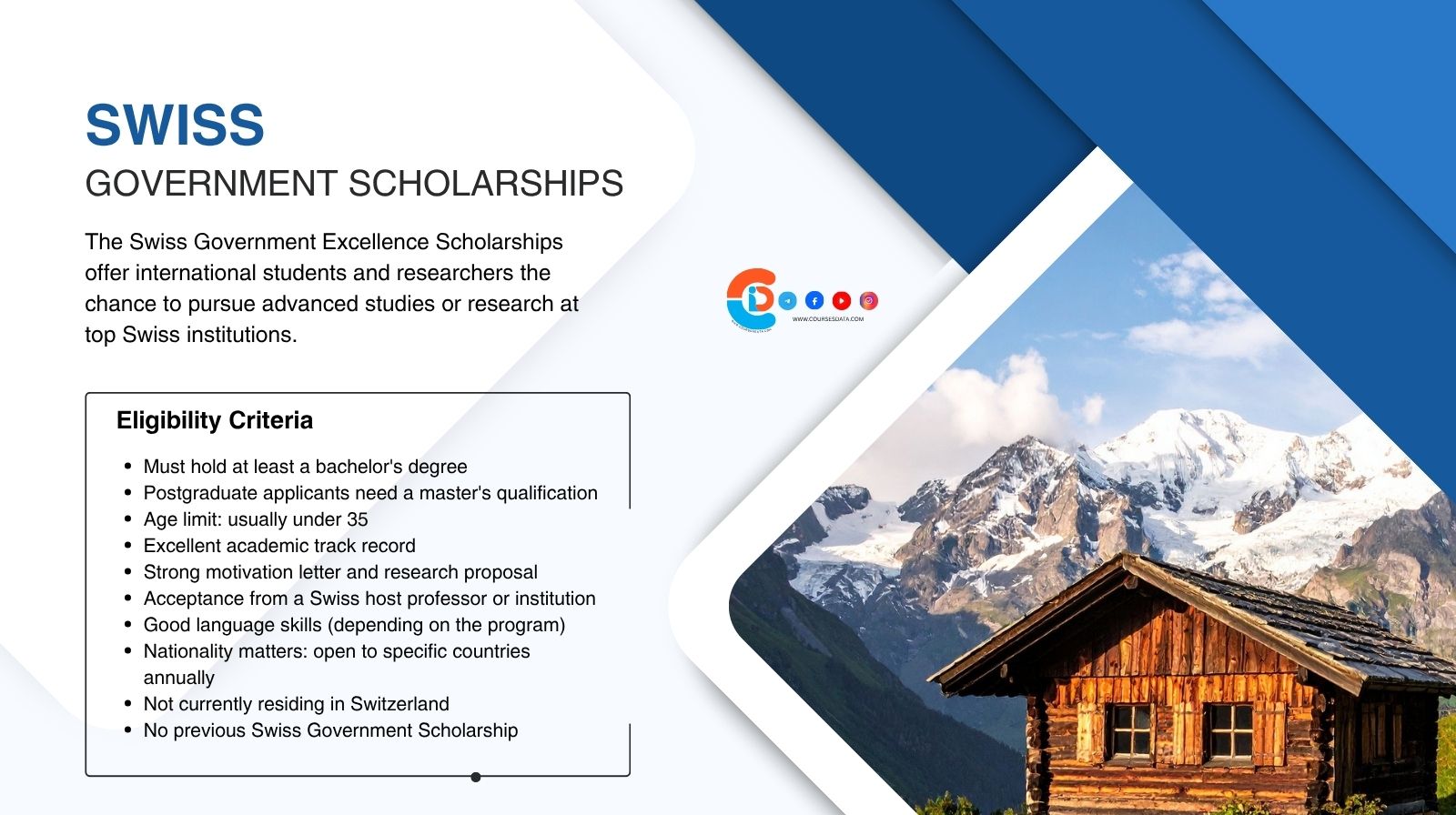 Swiss Government Scholarship