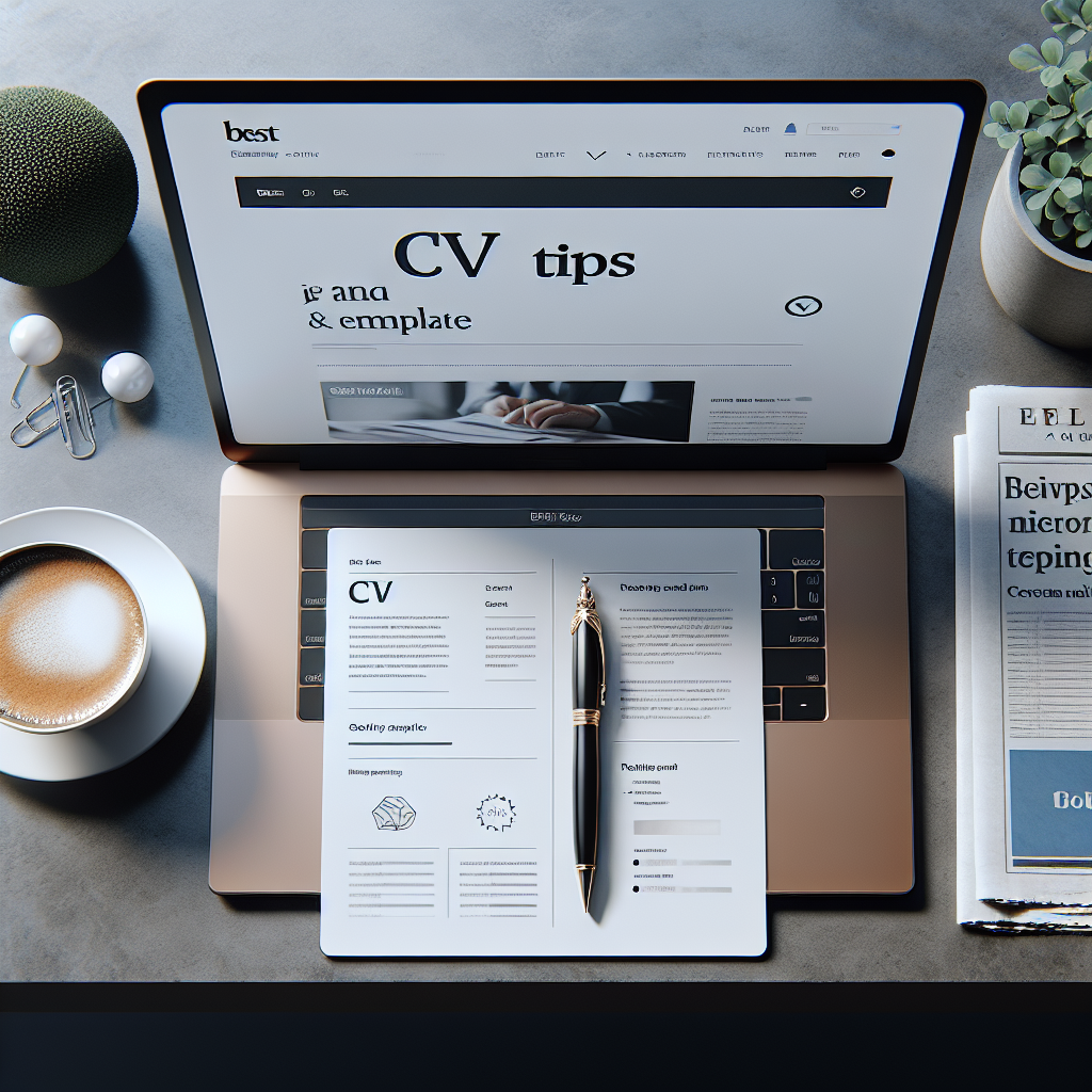 How to Write a CV: Tips, Template and Example