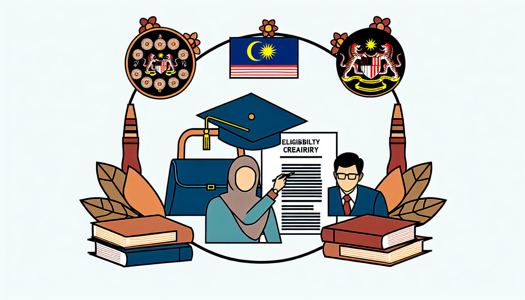 Education eligibility illustration in Malaysia.