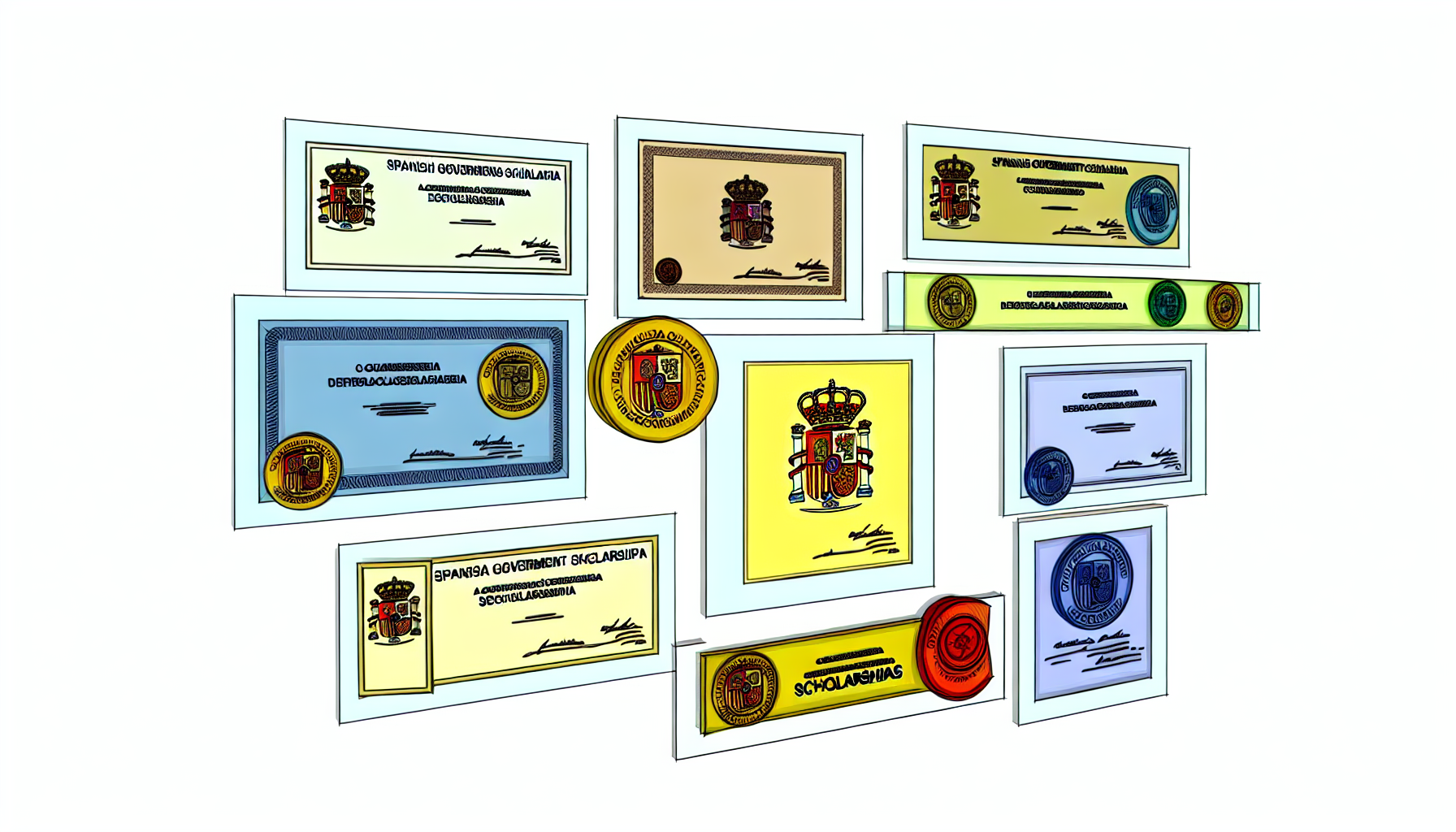 Collage of official certificates displayed.