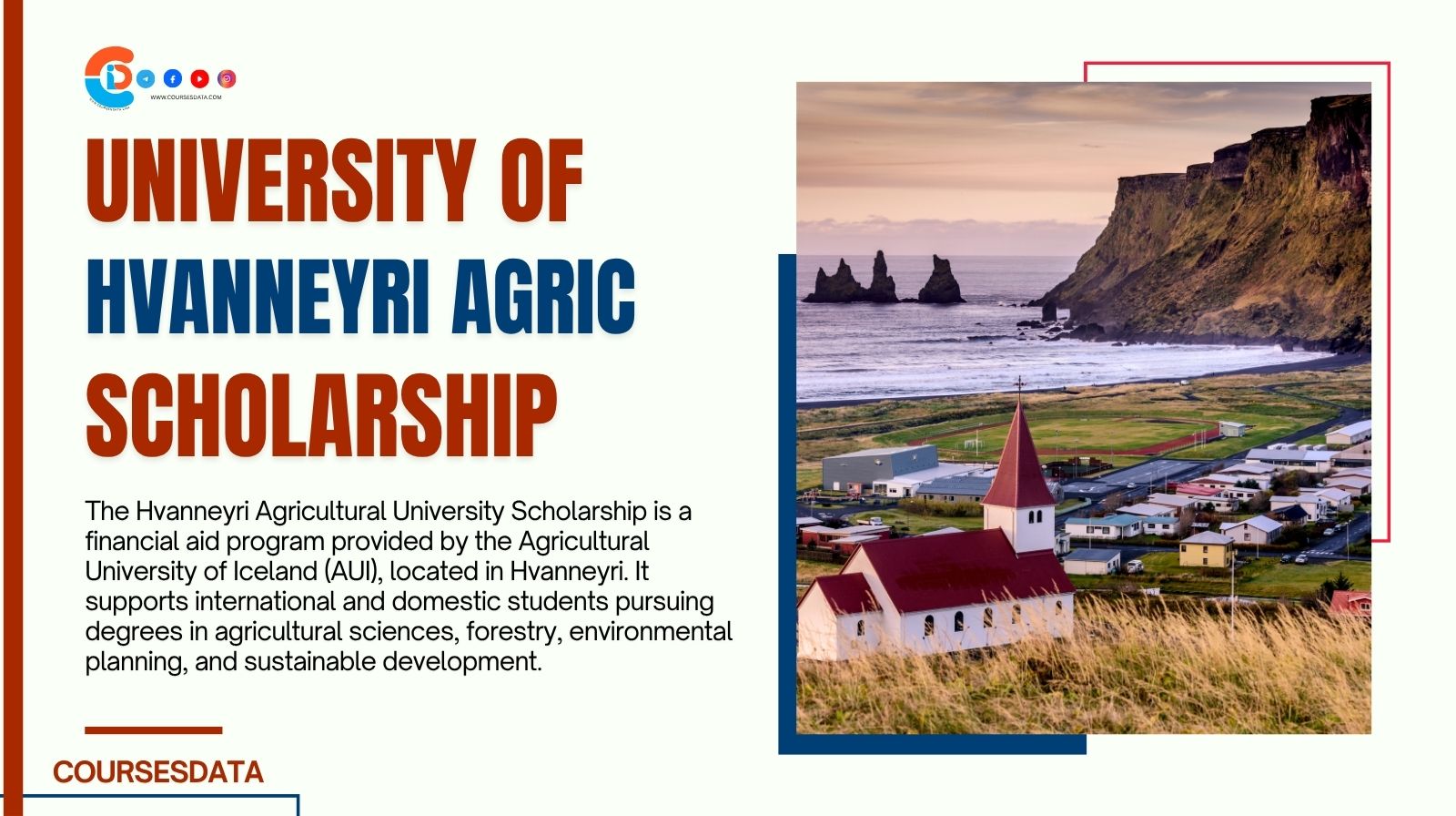 Hvanneyri Agricultural University Scholarship