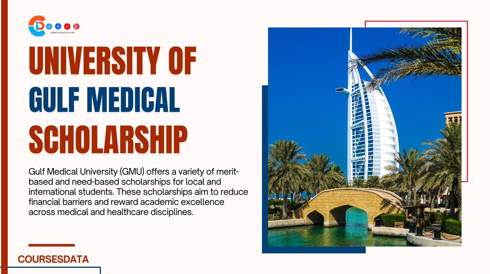 Gulf Medical University Scholarship