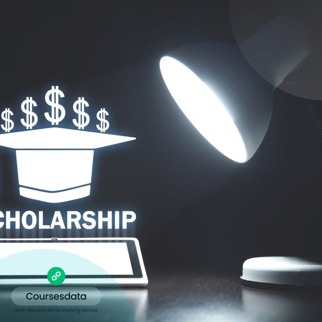 "Scholarship concept with light source."