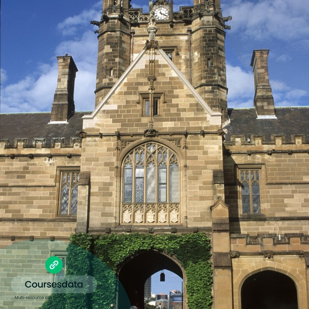 Historic stone building with clock.