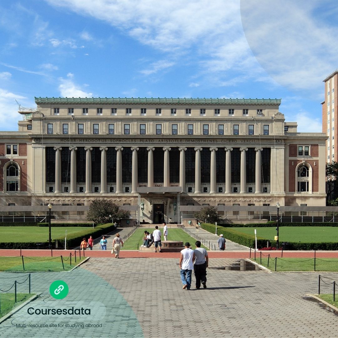 Columbia University building exterior.