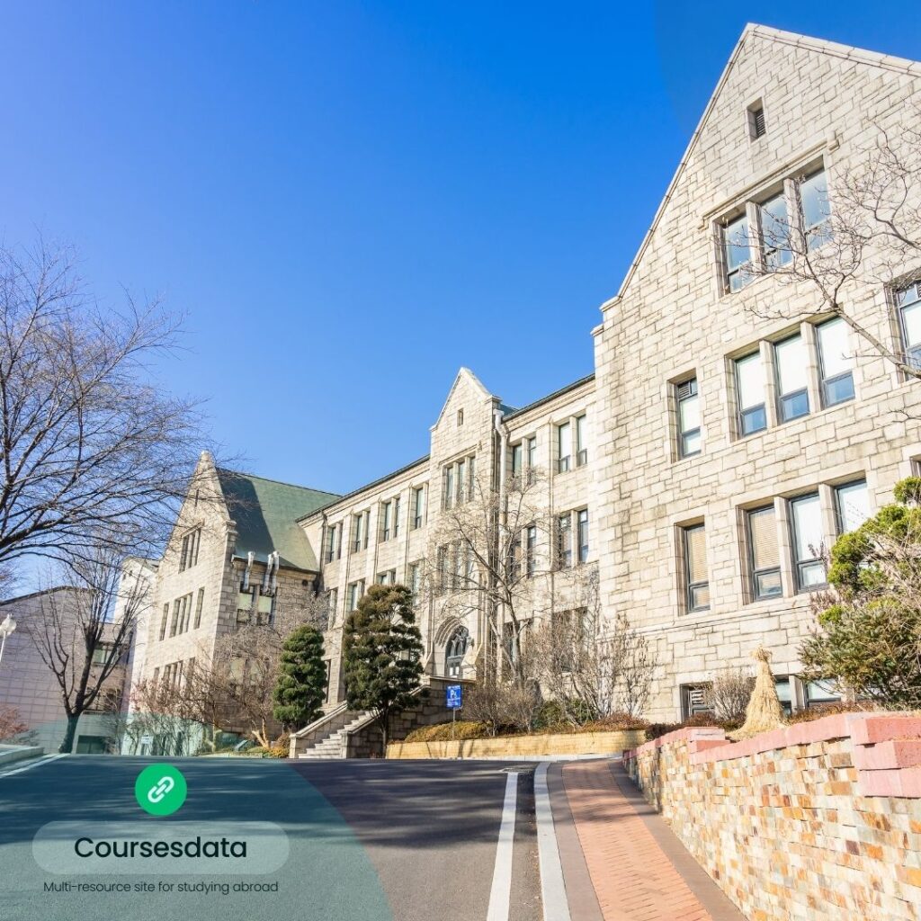 Historic building with blue sky.