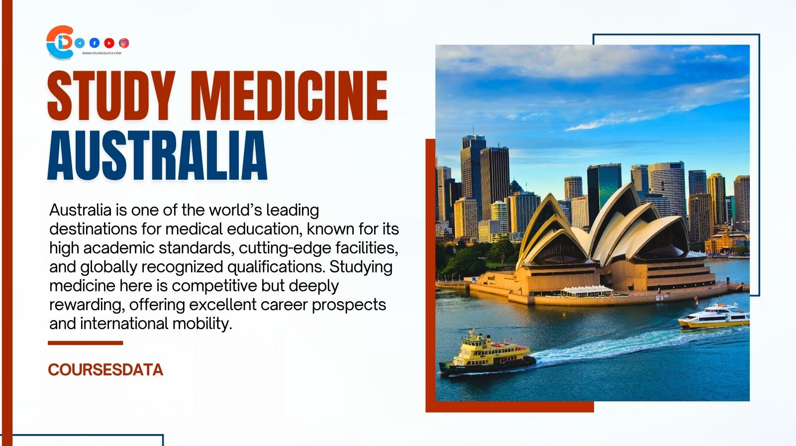 Study Medicine in Australia