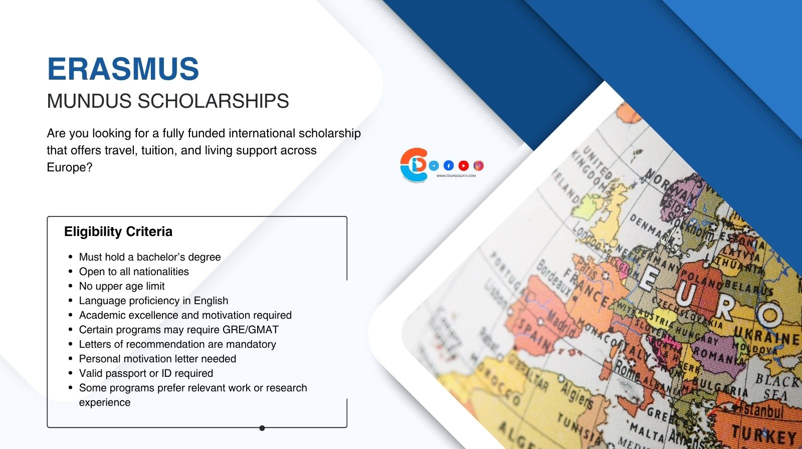 Erasmus Mundus Scholarship