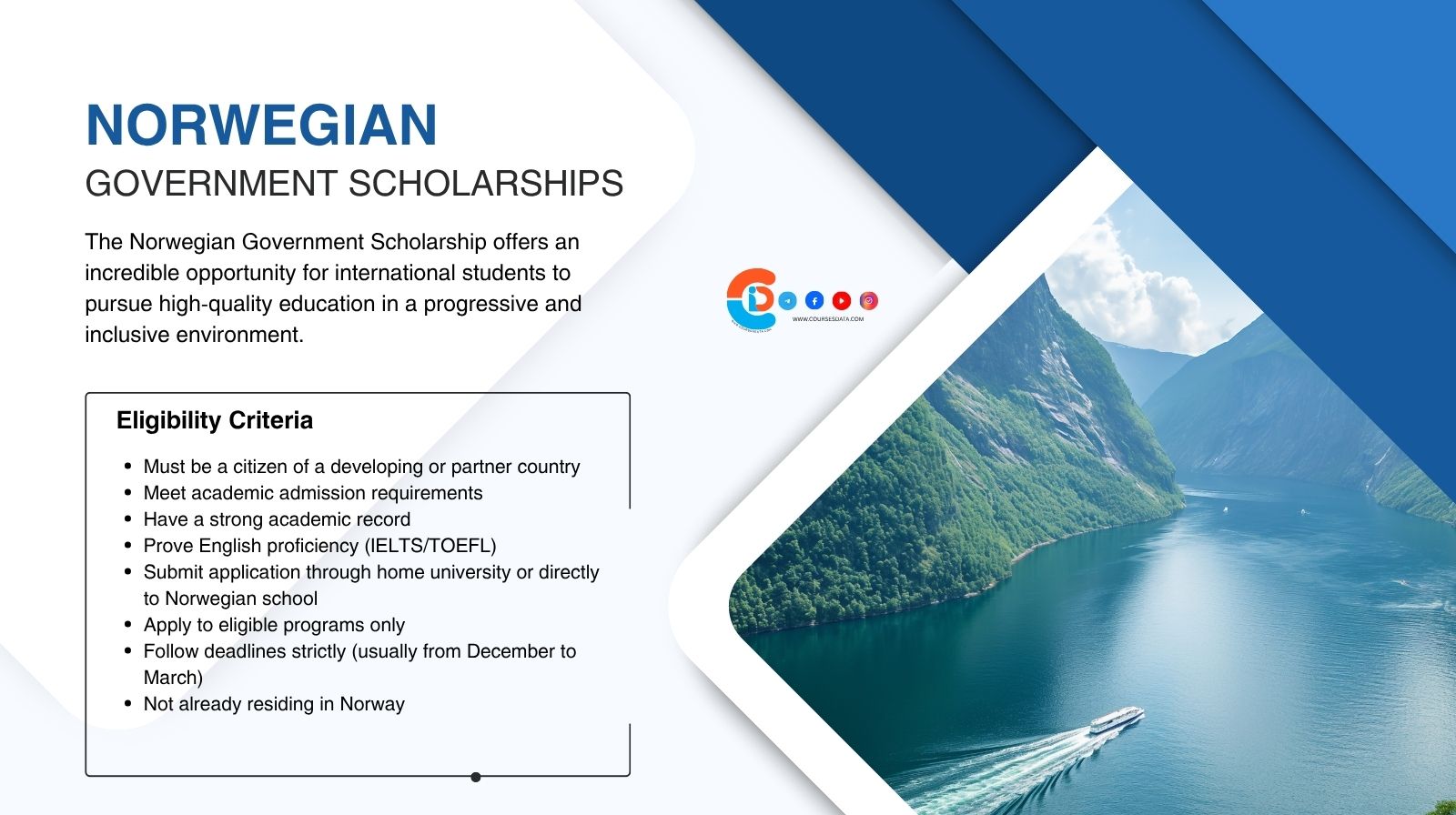 Norwegian Government Scholarship