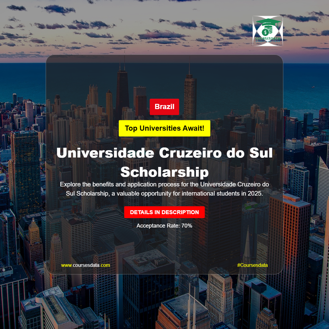 Universidade Cruzeiro do Sul Scholarship