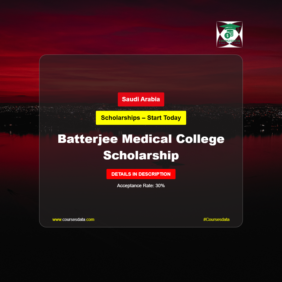 Batterjee Medical College Scholarship