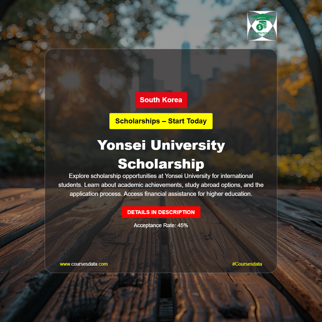 Yonsei University Scholarship