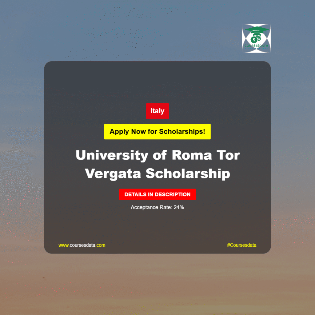 University of Roma Tor Vergata Scholarship