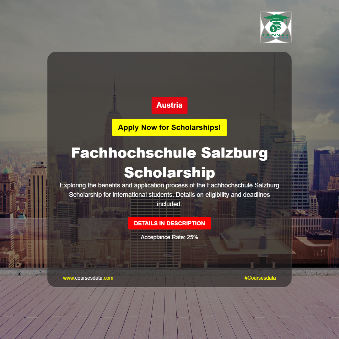 Fachhochschule Salzburg Scholarship