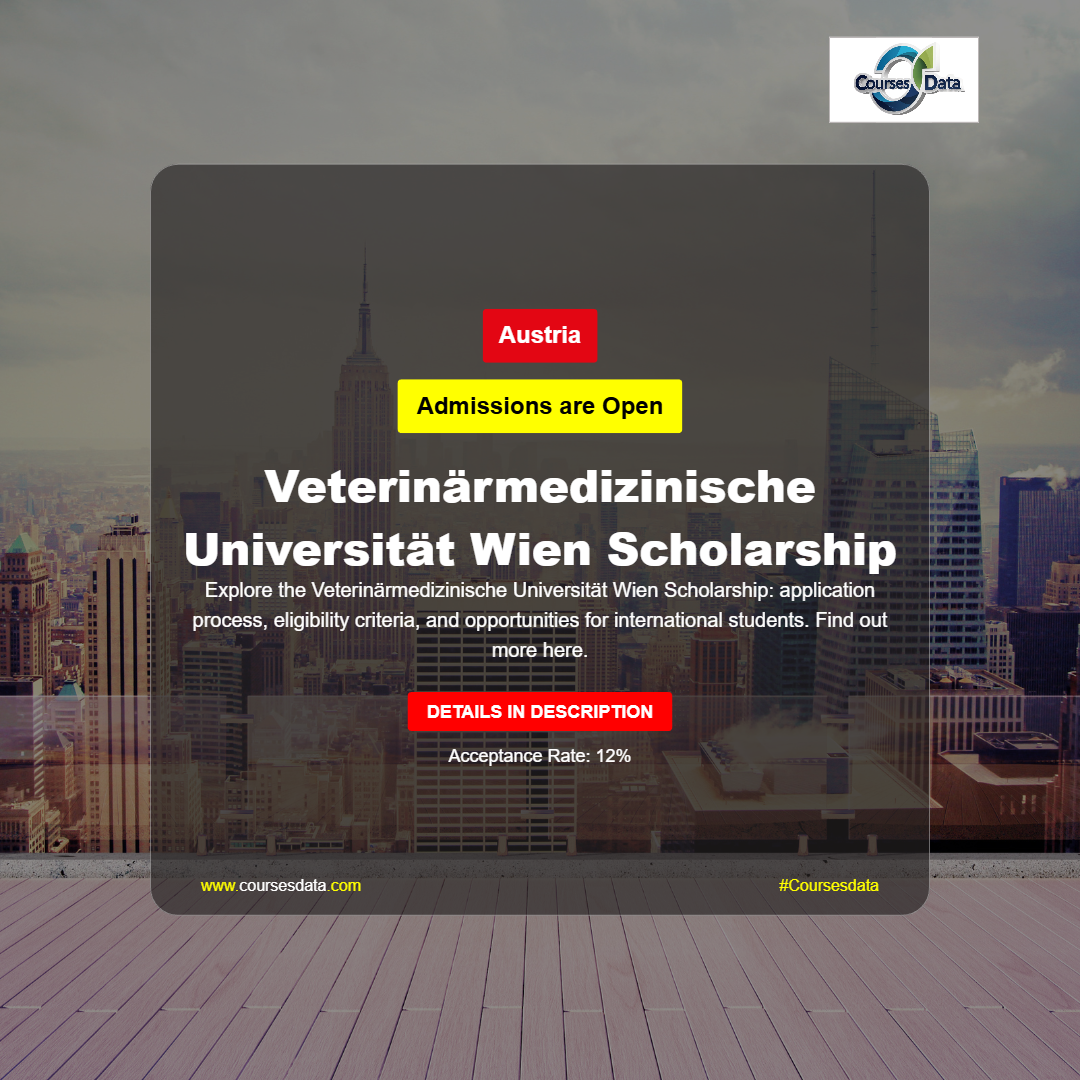 Veterinärmedizinische Universität Wien Scholarship