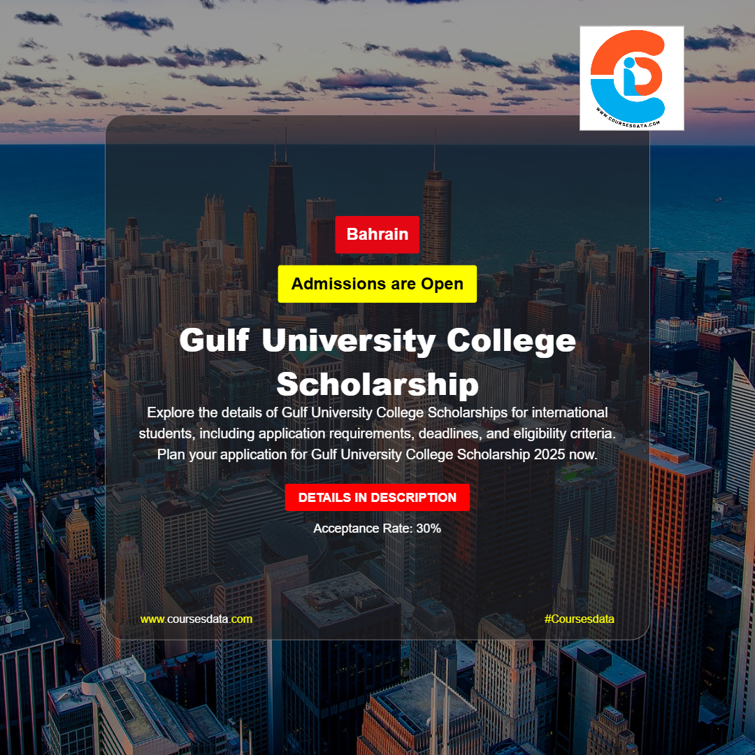 Gulf University College Scholarship