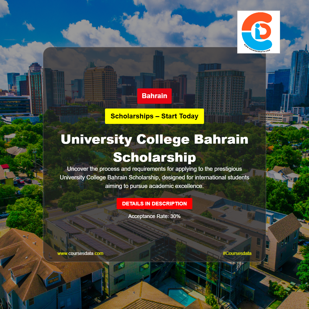 University College Bahrain Scholarship