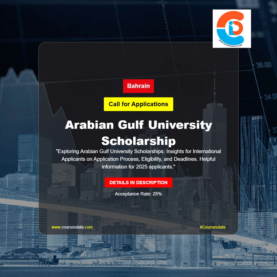 Arabian Gulf University Scholarship