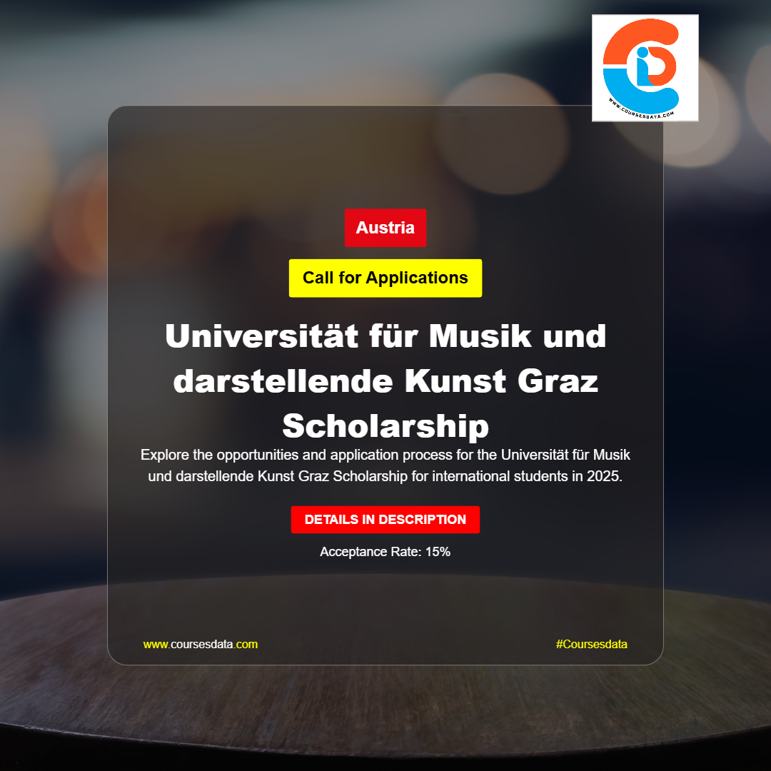 Universität für Musik und darstellende Kunst Graz Scholarship