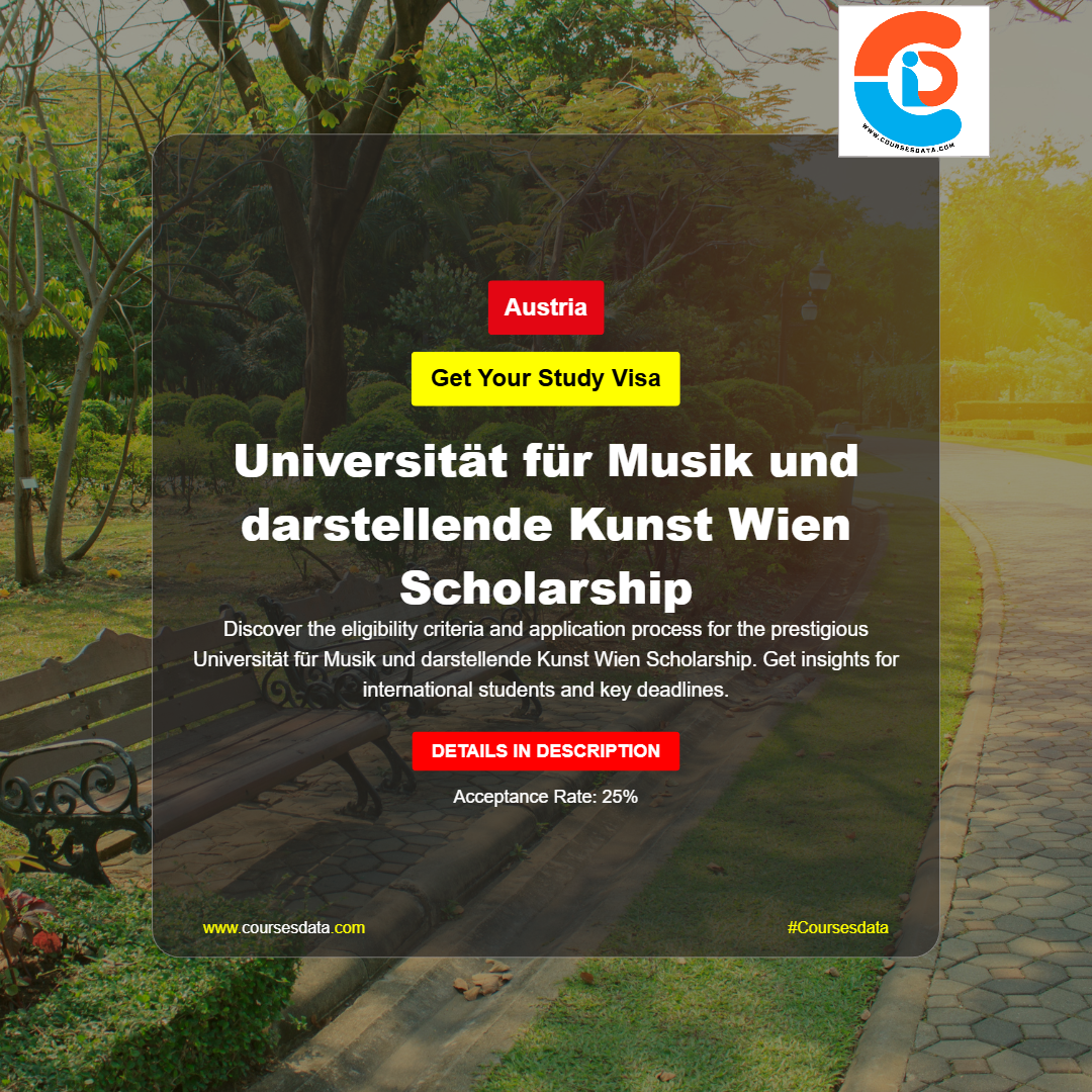 Universität für Musik und darstellende Kunst Wien Scholarship