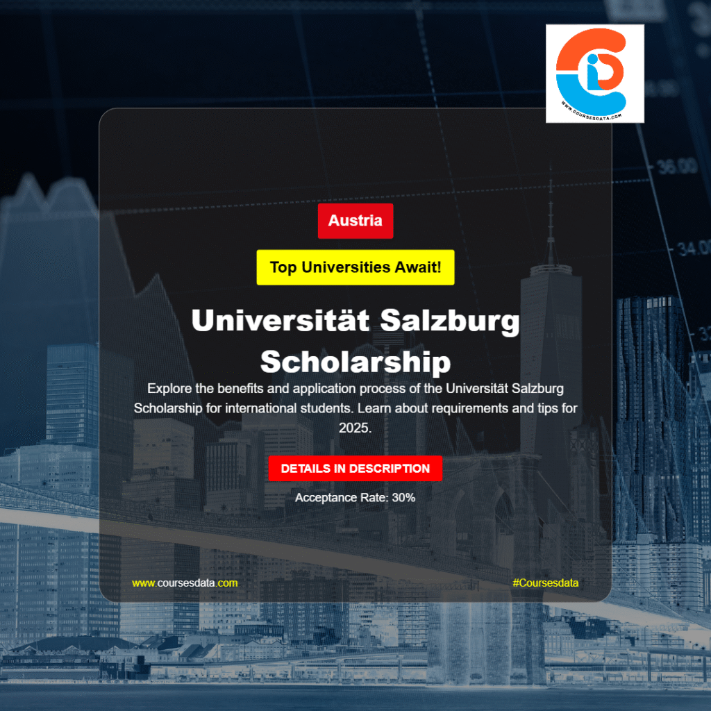 Universität Salzburg Scholarship
