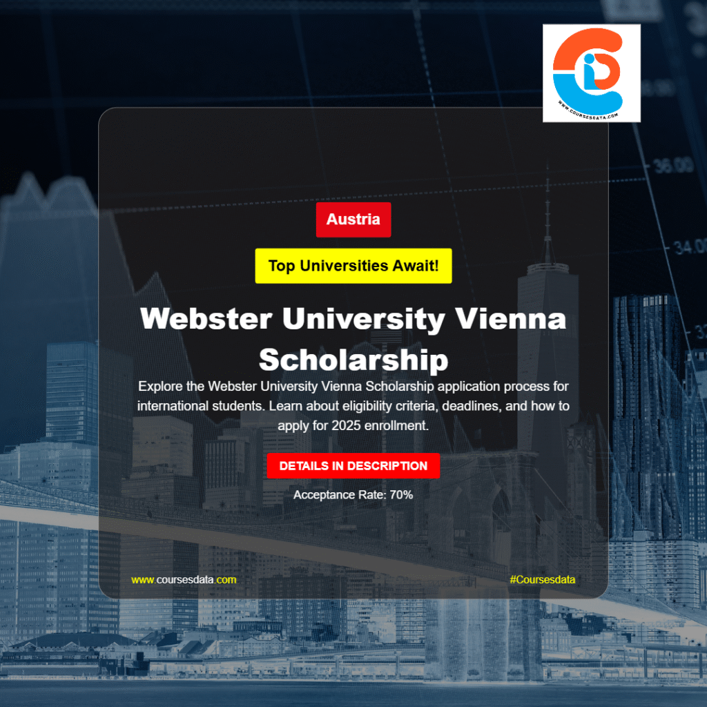 Webster University Vienna Scholarship