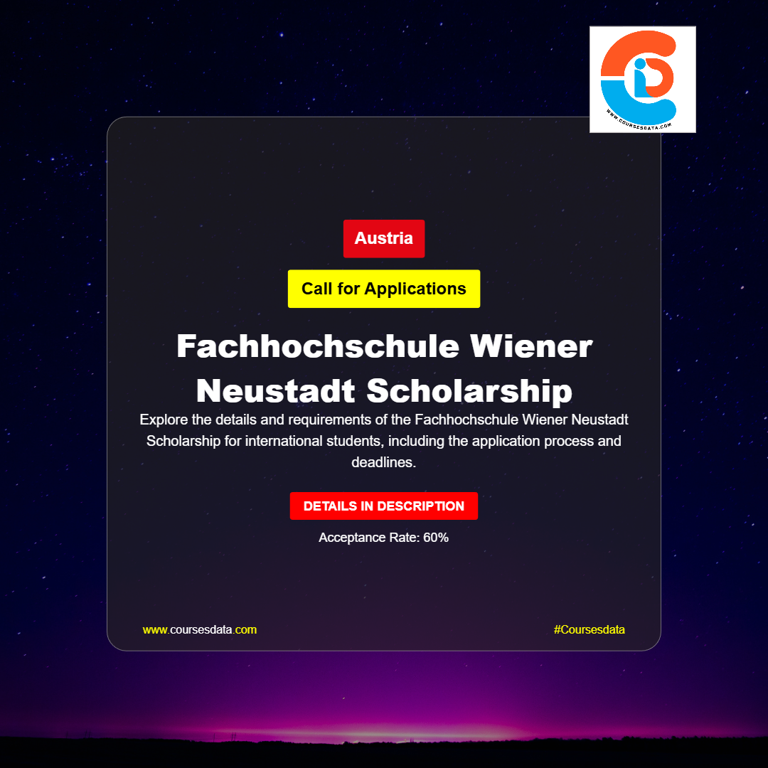 Fachhochschule Wiener Neustadt Scholarship
