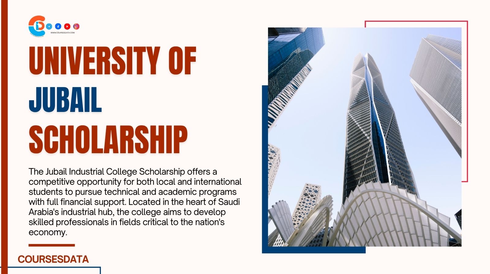 Jubail Industrial College Scholarship