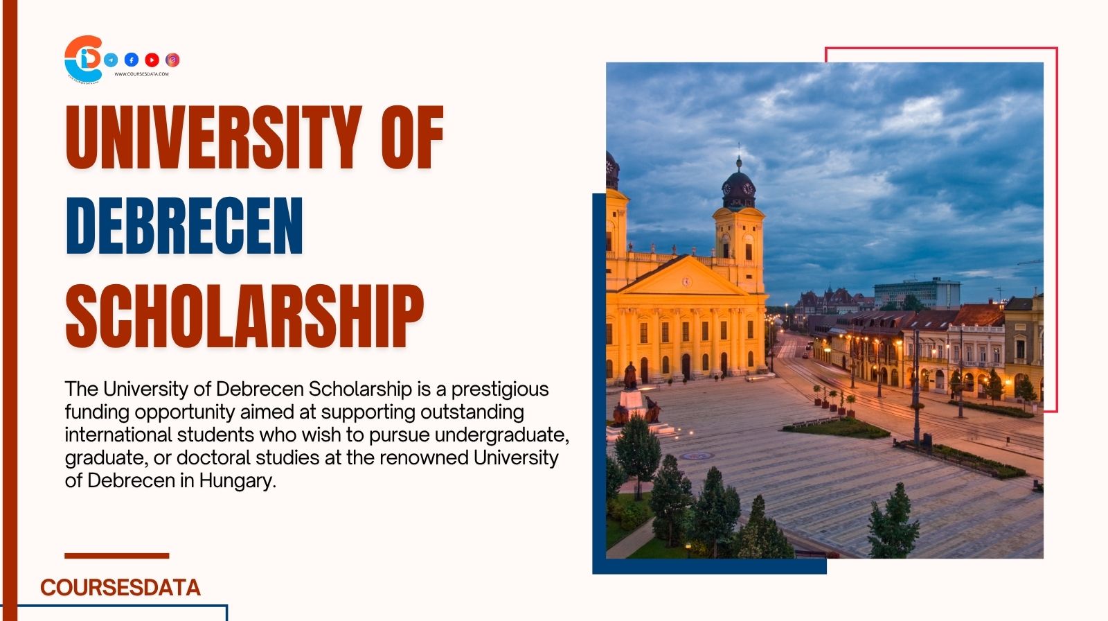 University of Debrecen Scholarship