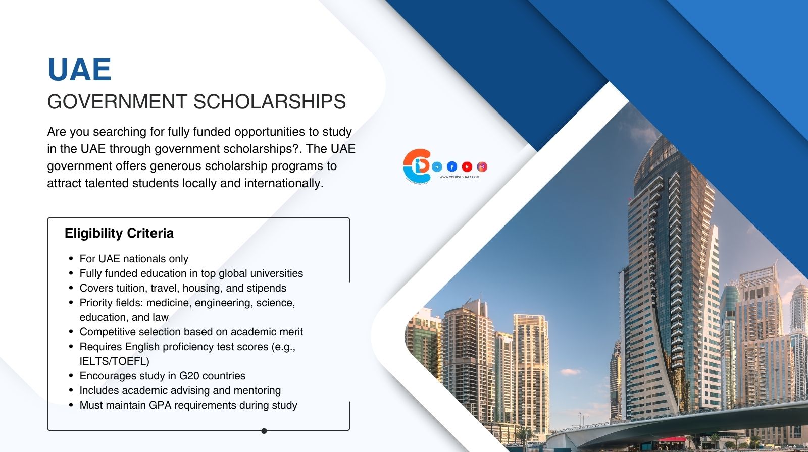 UAE Government Scholarships