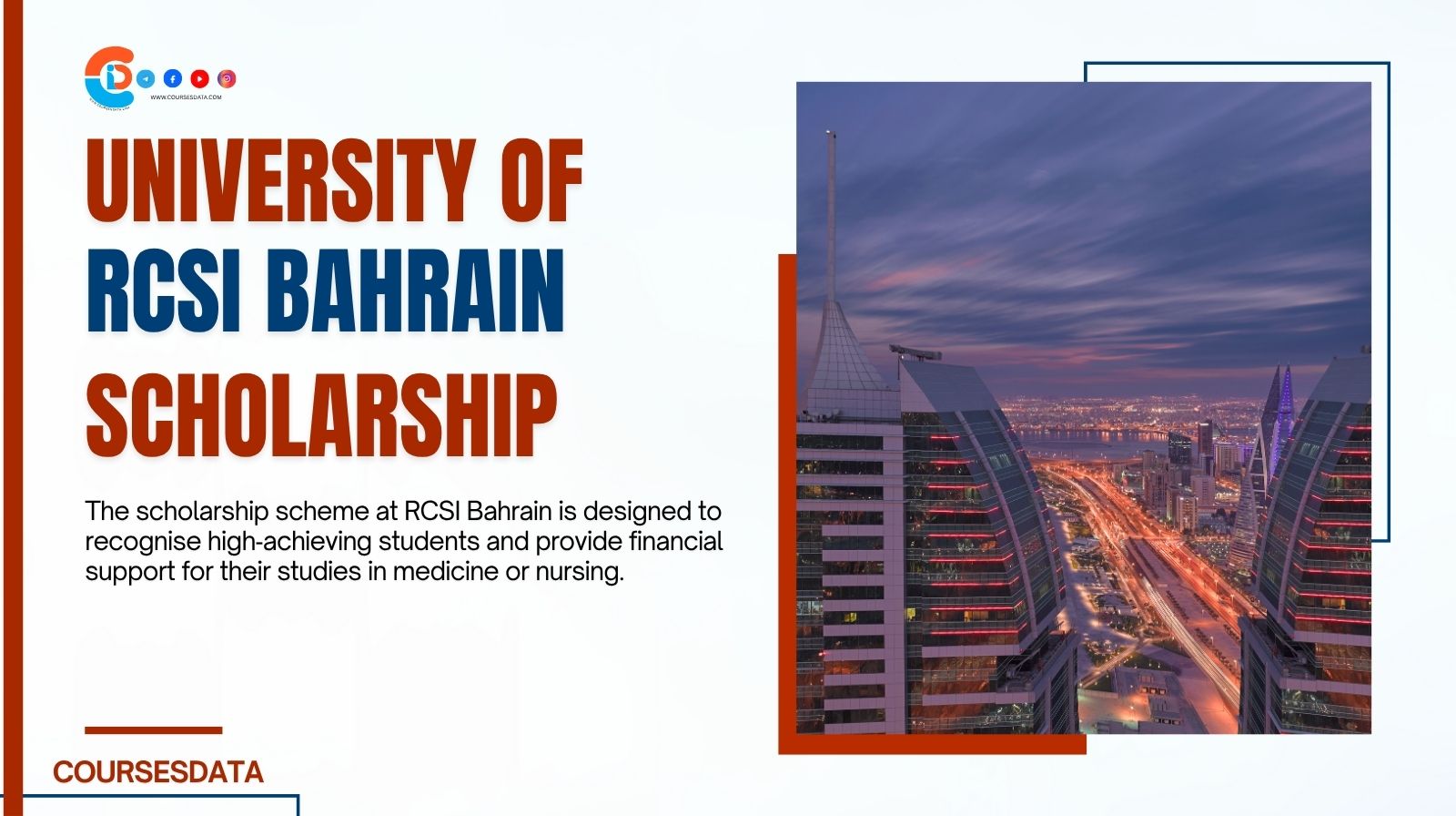 RCSI Bahrain Scholarship