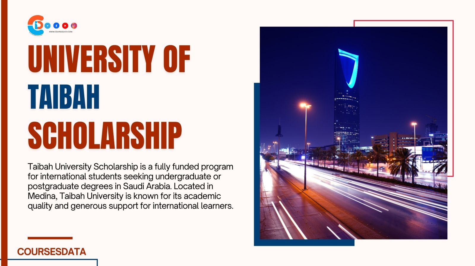 Taibah University Scholarship