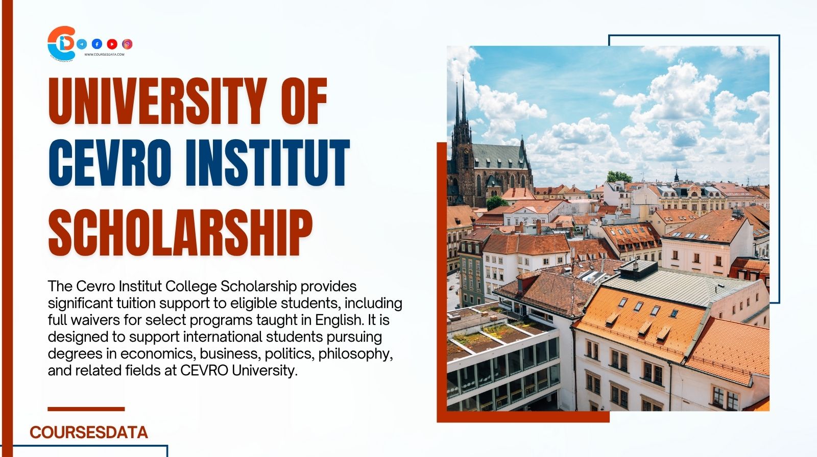 Cevro Institut College Scholarship