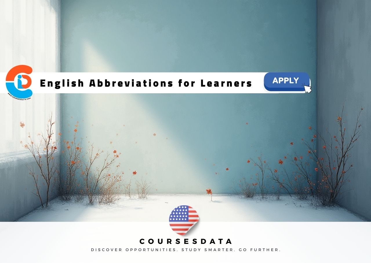 English Abbreviations for Learners