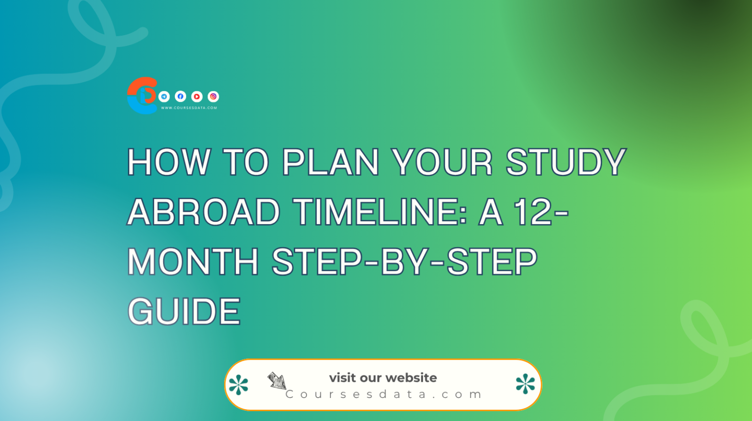 How To Plan Your Study Abroad Timeline: A 12-Month Step-by-Step Guide